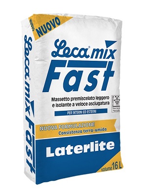 Lecamix Fast - premiscelato per massetti a veloce asciugatura