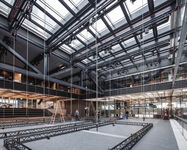 Gli spazi interni del DAC - Danish Architecture Center