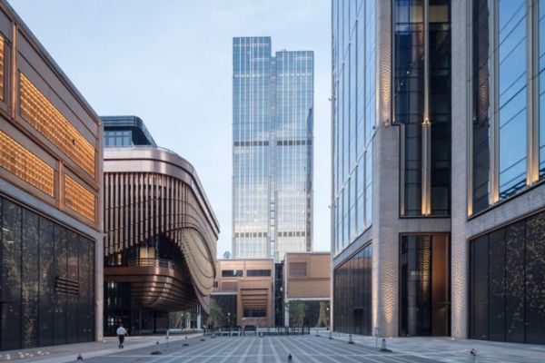 Nuovo complesso Bund Finance Center a Shangai