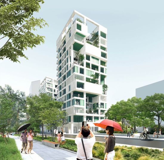 Progetto di social housing a Taiwan