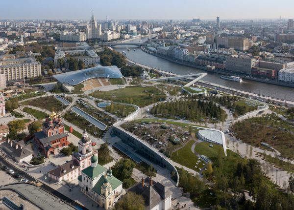il nuovo Zaryadye Park di Mosca