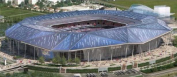 Dinamicità della struttura in acciaio dello stadio di Lione