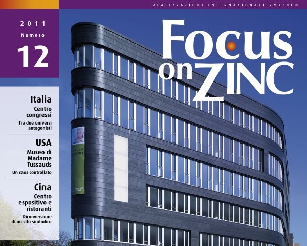 Focus on Zinc , la rivista internazionale di architettura di VMZINC