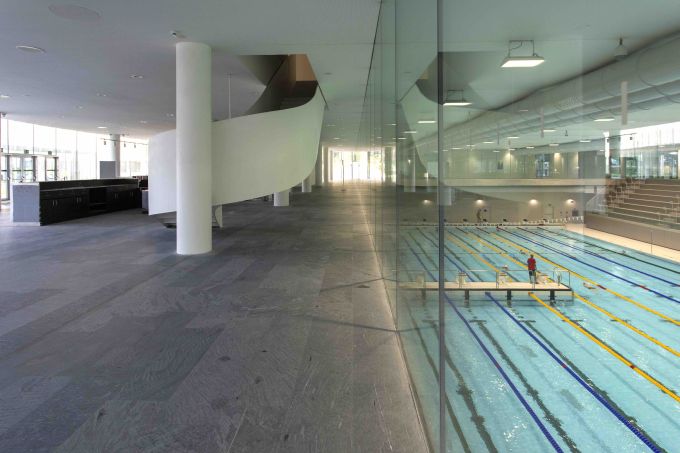 La piscina olimpionica dello Sport Center Bocconi