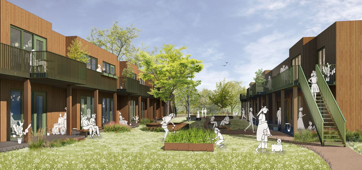 Moos Euterpe è il concept di housing sviluppato da Concrete e Moss tra il 2022 e il 2023 per aumentare la disponibilità di abitazioni nei Paesi Bassi. Moos Euterpe è il concept di housing sviluppato da Concrete e Moss tra il 2022 e il 2023 per aumentare la disponibilità di abitazioni nei Paesi Bassi.