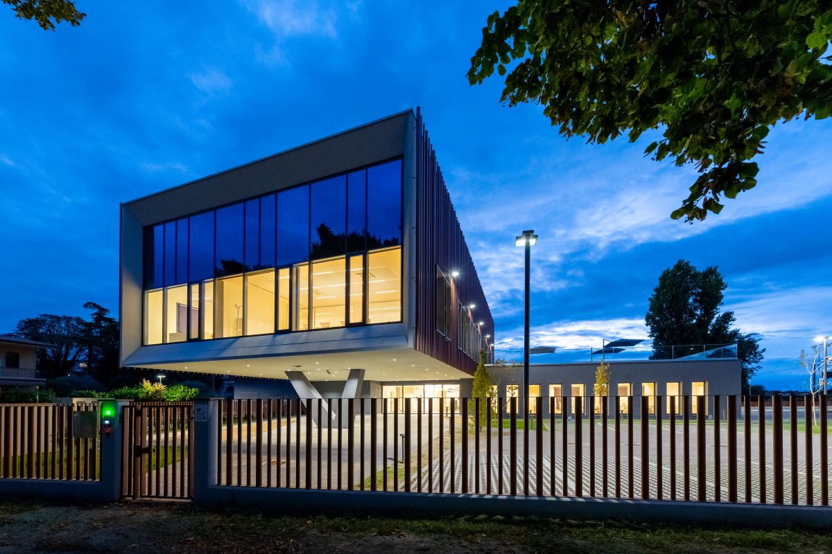 La nuova sede di Italgas a Monselice, progetto CMR