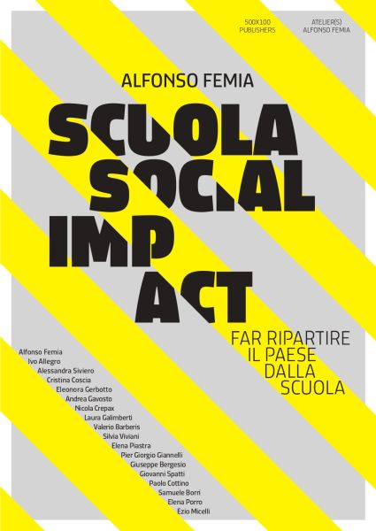 La copertina del libro Scuola Social Impact