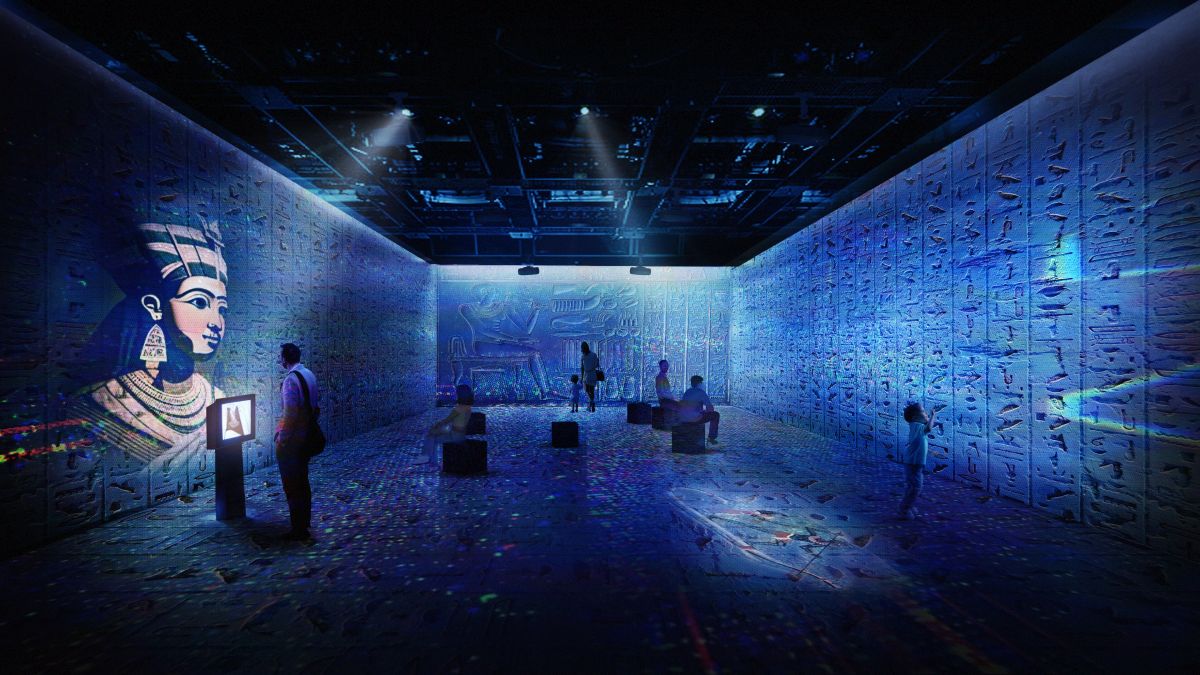 Lo spazio multimediale del Museo egizio di Torino