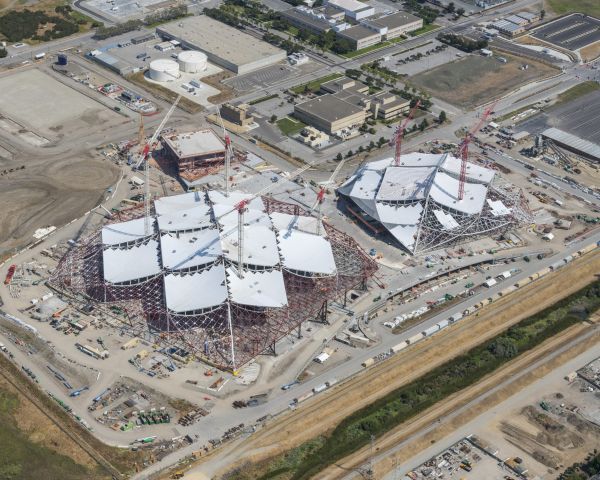 Svelate nuove immagini aeree del quartier generale di Google