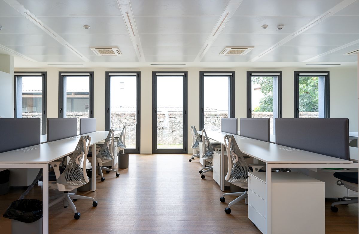 Ufficio al primo piano della nuova sede Italgas