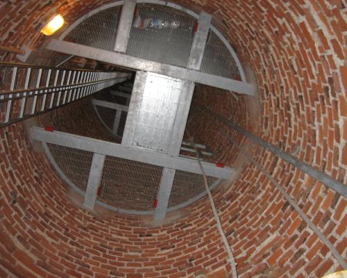immagine Consolidamento della camera ablativa della ciminiera del Politecnico di Milano
