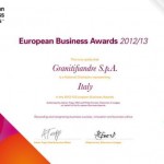 GRANITIFIANDRE tra i finalisti italiani degli European Business Awards