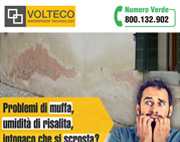 Stop ai problemi di umidità con Volteco