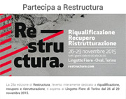 A novembre a Torino torna Restructura. Richiedi il tuo accredito operatori