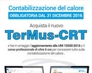 Contabilizzazione Calore: con terMus-CRT sei subito pronto!