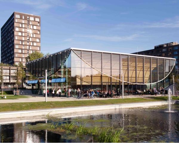 Nuovo centro studentesco dell’Università Erasmus a Rotterdam
