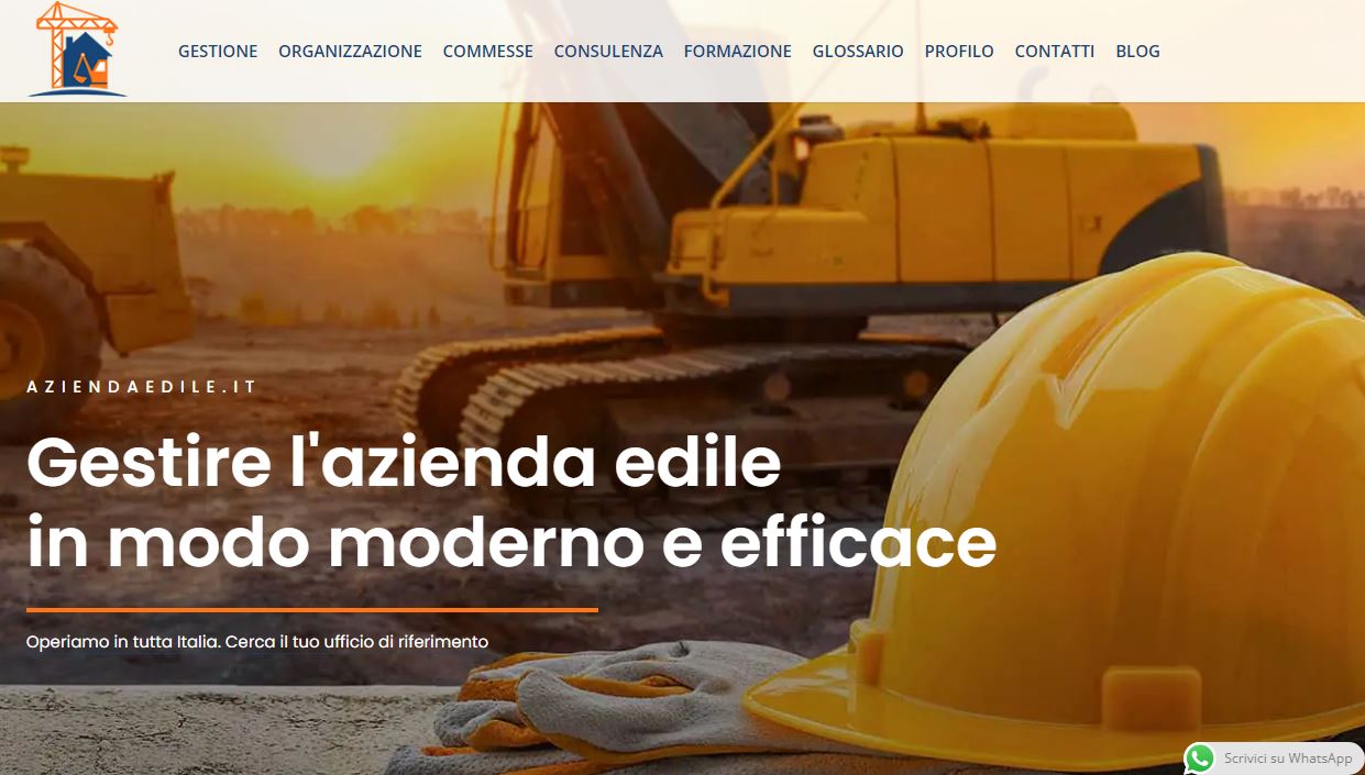 Vuoi risolvere i problemi della tua gestione? Ti aiuta aziendaedile.it 