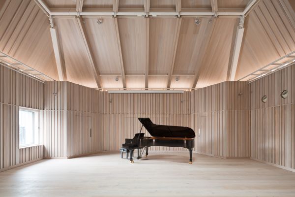 Gli spazi della Royal Academy of Music di Londra premiati con il Wood Awards 2018 Gli spazi della Royal Academy of Music di Londra premiati con il Wood Awards 2018