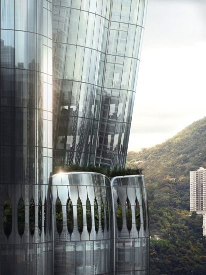 2 Murray Road, una torre a forma di orchidea a Hong Kong. Progetto di Zaha Hadid Architects 
