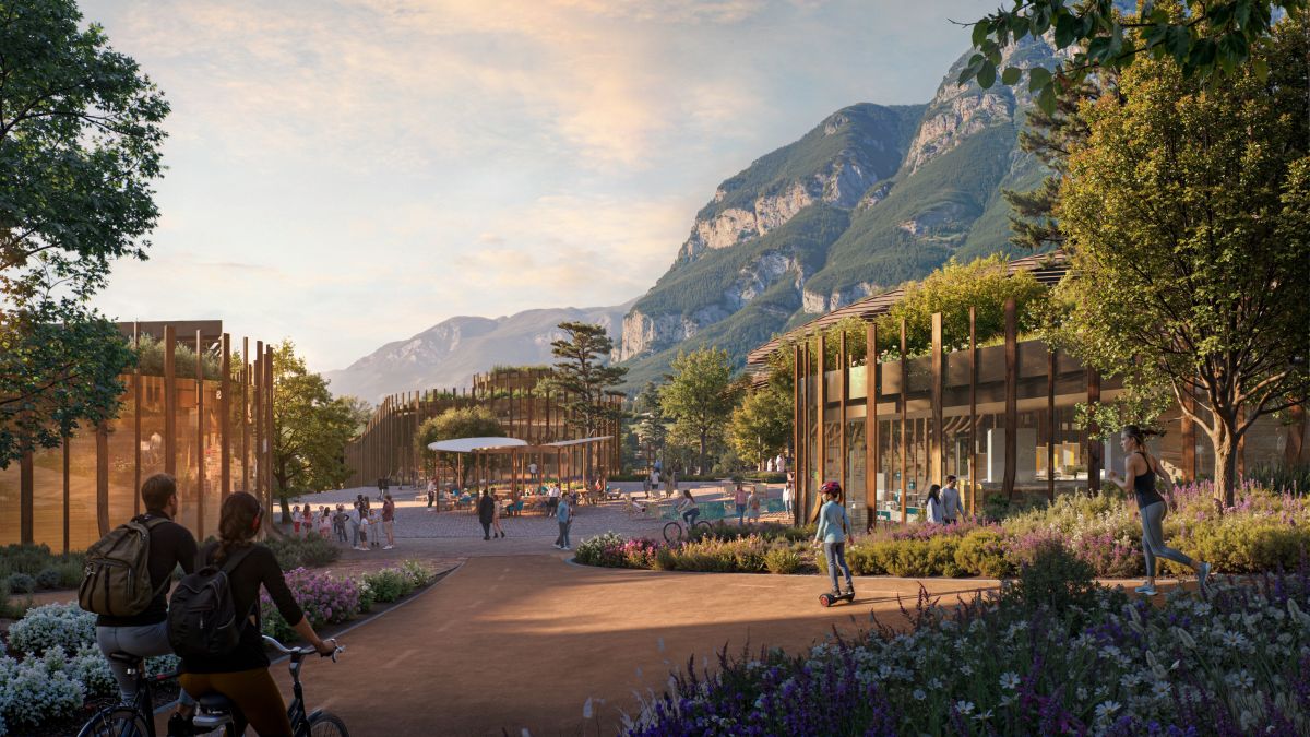 Il nuovo quartiere Renneria alle porte di Bolzano su masterplan di NOA 