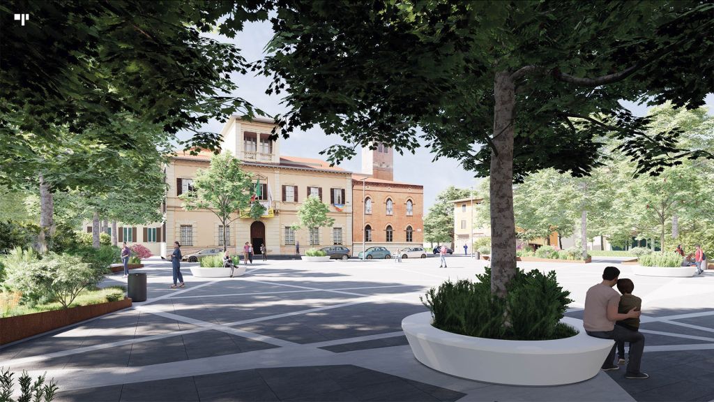 Respiro è il concept di Open Project ideato per trasformare il centro cittadino di San Lazzaro di Savena 
