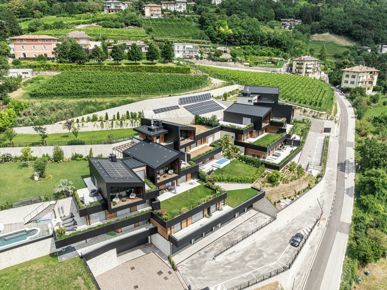 Trento in Vista: l’alluminio PREFA veste un nuovo complesso abitativo d'eccellenza in collina Trento in Vista: l’alluminio PREFA veste un nuovo complesso abitativo d'eccellenza in collina