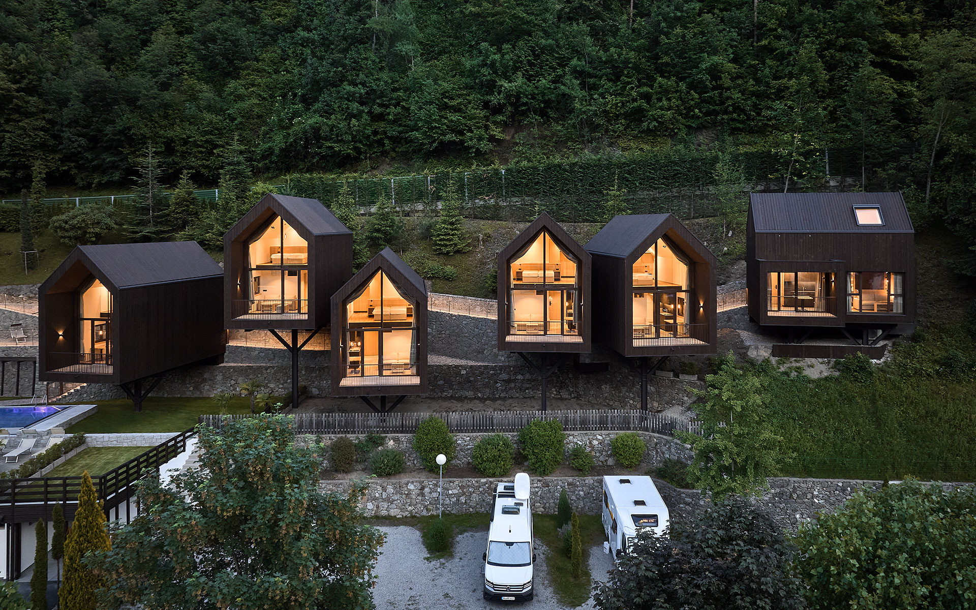 Ansitz Gamp Chalets: il legno per il settore turistico