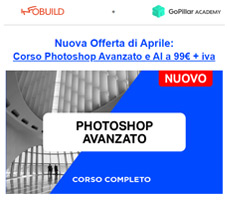 Novità: Corso Photoshop e AI a 99€ + iva