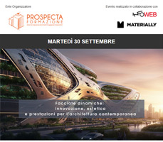 3 CFP: Facciate dinamiche: innovazione, estetica e prestazioni