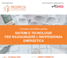 Convegno 3 CFP | Sistemi e tecnologie per raggiungere l’indipendenza energetica