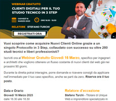 Webinar: Clienti digitali per il tuo Studio Tecnico in 3 step