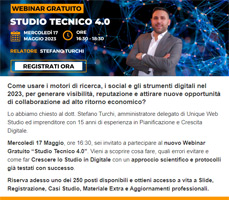 Webinar Gratuito: Studio Tecnico 4.0 – Il Futuro è Digitale