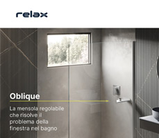 Oblique, prodotto innovativo e brevettato per il bagno