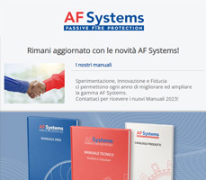 Richiedi la documentazione aggiornata AF Systems S.p.A.!