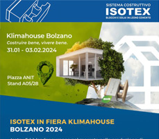 Isotex ti aspetta a Klimahouse 2024 – Piazza ANIT Stand A05/28