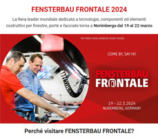 FENSTERBAU FRONTALE 2024 – tutto ciò che devi sapere