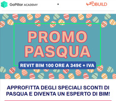 Offerta di Marzo: Corso BIM Specialist 349€ + iva