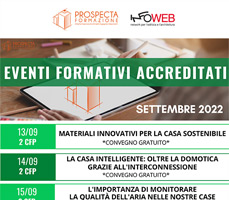 Convegni, seminari e corsi di settembre 2022