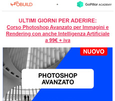 Ultimi giorni: Corso Photoshop Avanzato a 99€