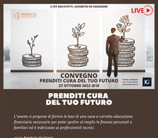 3 CFP Convegno “Prenditi cura del tuo futuro”