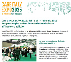 Fiera internazionale dell’involucro edilizio: CASEITALY EXPO