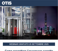 Progetta l’ascensore giusto: segui il webinar OTIS