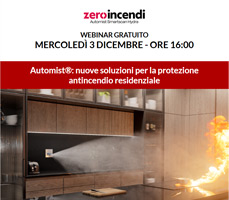 Protezione antincendio residenziale: la nova soluzione Automist®