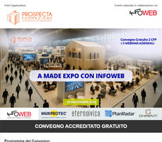 2 CFP – Domani LIVE – Progettare il futuro: sostenibilità, involucro e digitale nell’edilizia