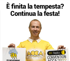 Novità scadenza Superbonus: la Convention ACCA a grande richiesta ritorna dal 29 novembre!