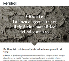 Geolite: la gamma di geomalte minerali di Kerakoll