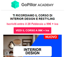 Scadenza promo: Corso Interior Design 99€