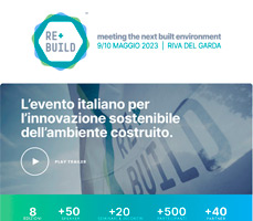 Torna il 9 e 10 maggio a Riva del Garda REbuild