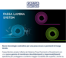 FASSA LAMINA SYSTEM: scopri le nuove membrane Fassa Bortolo