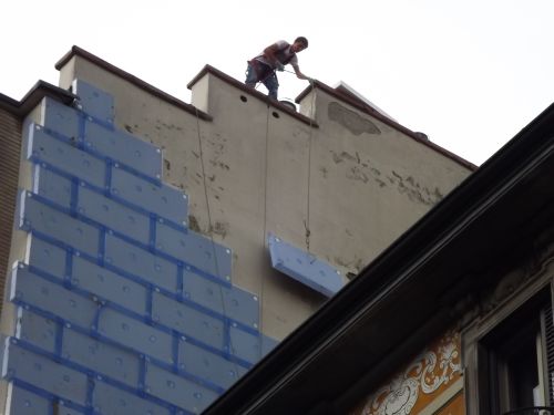 Posa di cappotto termico 'in arrampicata' 18 2
